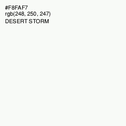 #F8FAF7 - Desert Storm Color Image